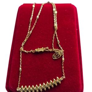 18karats Real Gold Cartier Gold Chain Necklace